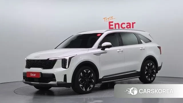 Kia The New Sorento 4th Generation 2024 Белый из Кореи