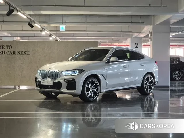 BMW X6 (G06) 2022 Белый из Кореи