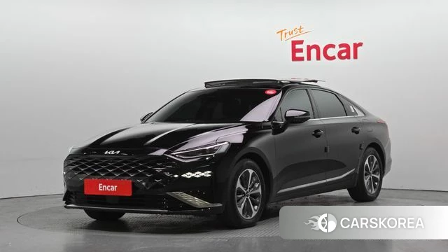 Kia K8 Hybrid 2023 Черный из Кореи