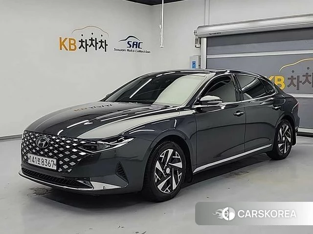 Hyundai The New Grandeur IG Hybrid 2020 Серый из Кореи