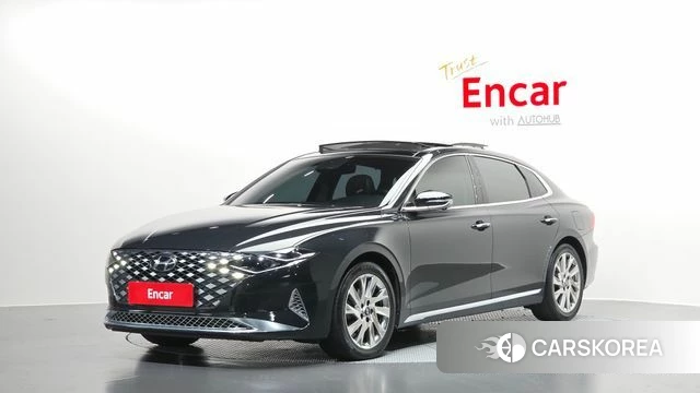 Hyundai The New Grandeur IG Hybrid 2021 Серый из Кореи