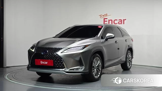Lexus RX450hL 4th Generation 2020 Серебристо-серый из Кореи