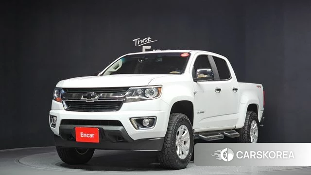 Chevrolet (GM Daewoo) Real New Colorado 2020 Белый из Кореи