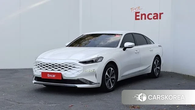 Kia K8 Hybrid 2022 Белый из Кореи