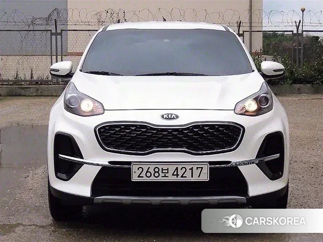 Kia Sportage The Bold 2021 Белый из Кореи