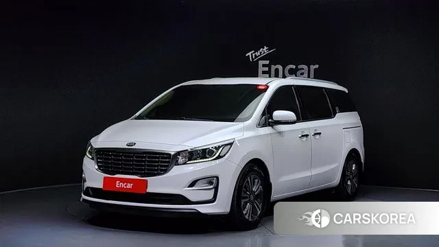 Kia The New Carnival 2019 Белый из Кореи