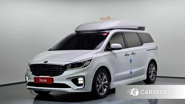 Kia The New Carnival 2019 Белый из Кореи