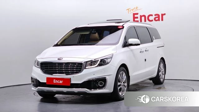 Kia All New Carnival 2018 Белый из Кореи
