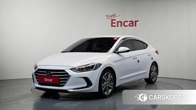 Hyundai Avante AD 2018 Белый из Кореи