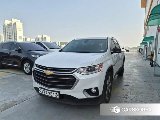 Chevrolet (GM Daewoo) Traverse 2020 Белый из Кореи