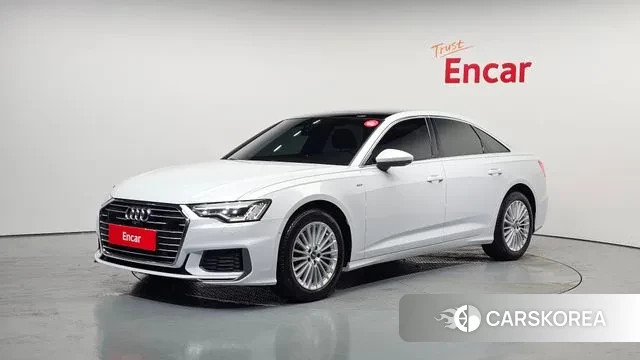 Audi A6 (C8) 2020 Белый из Кореи