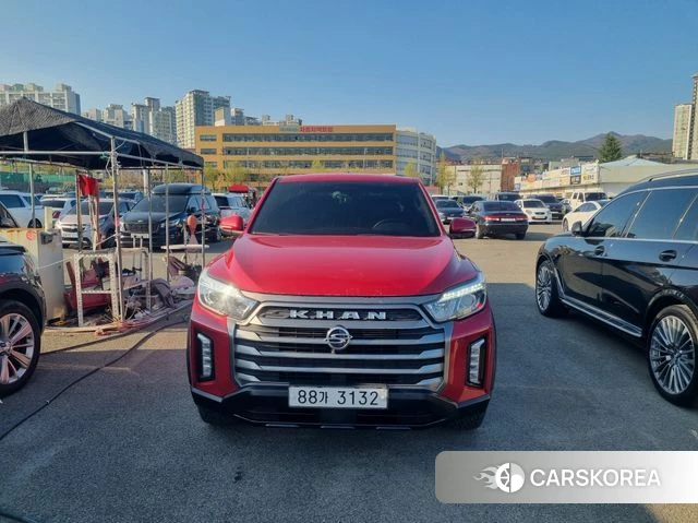 Ssangyong The New Rexton Sports Cannes 2021 Красный из Кореи