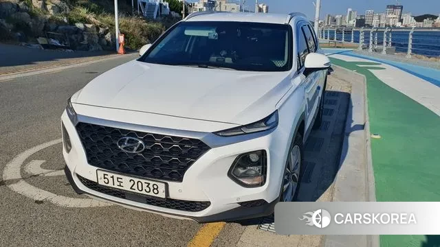 Hyundai Santa Fe TM 2018 Белый из Кореи