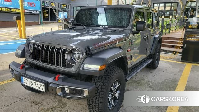 Jeep Wrangler (JL) 2023 Серый из Кореи