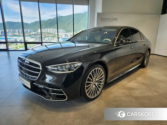Mercedes-Benz S-Class W223 2025 Черный из Кореи