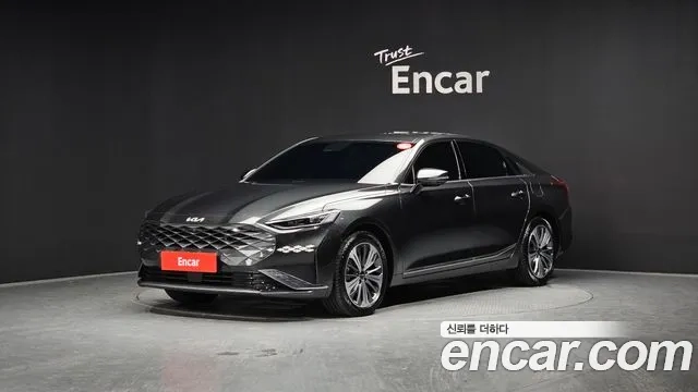 Kia K8 Hybrid 2023 Серый из Кореи