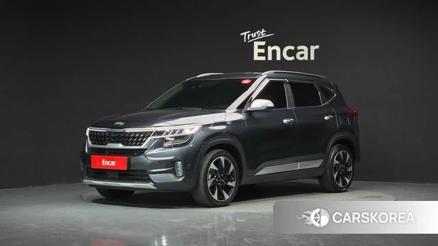 Kia Seltos 2021 Серый из Кореи
