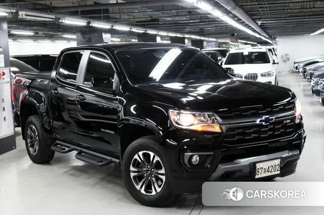 Chevrolet (GM Daewoo) Real New Colorado 2021 Черный из Кореи