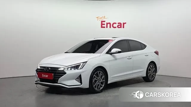Hyundai The New Avante AD 2018 Белый из Кореи