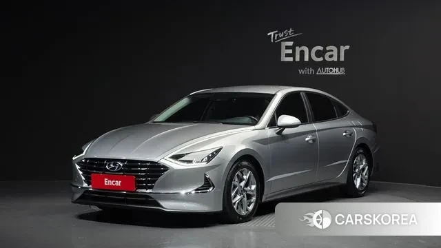 Hyundai Sonata (DN8) 2020 Серебристо-серый из Кореи