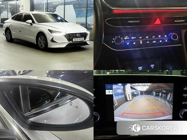 Hyundai Sonata (DN8) 2022 Белый из Кореи