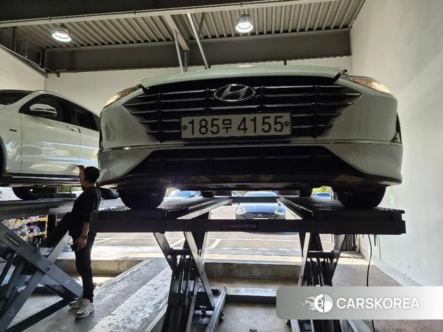 Hyundai Sonata (DN8) 2022 Белый из Кореи