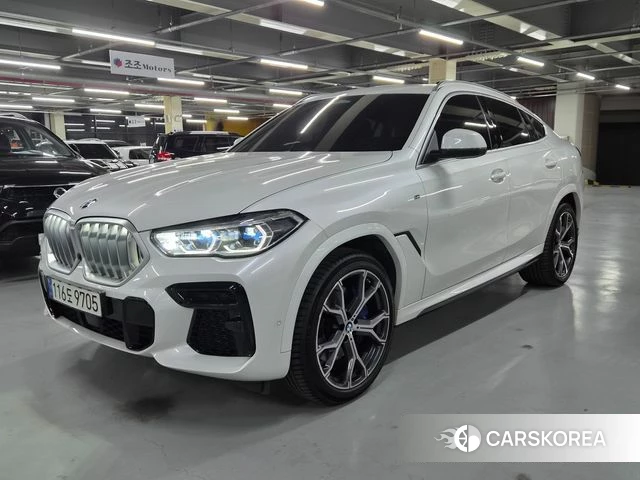 BMW X6 (G06) 2022 Белый из Кореи
