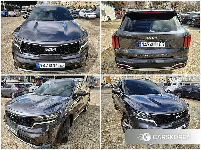 Kia Sorento 4th Generation 2022 Серый из Кореи