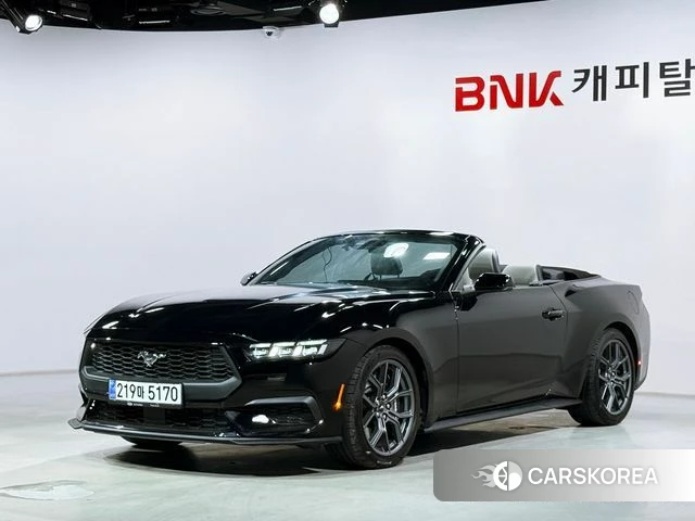 Ford Mustang 7th Generation 2024 Черный из Кореи