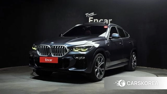 BMW X6 (G06) 2020 Серый из Кореи