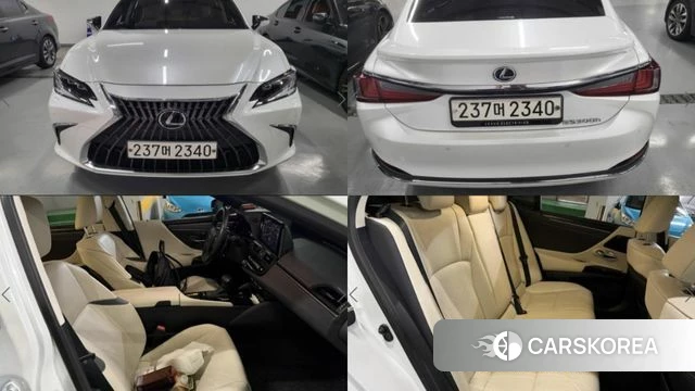 Lexus ES300h 7th generation 2023 Белый из Кореи