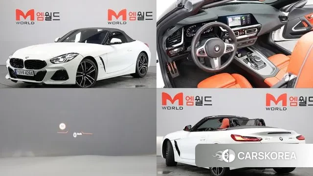 BMW Z4 (G29) 2023 Белый из Кореи