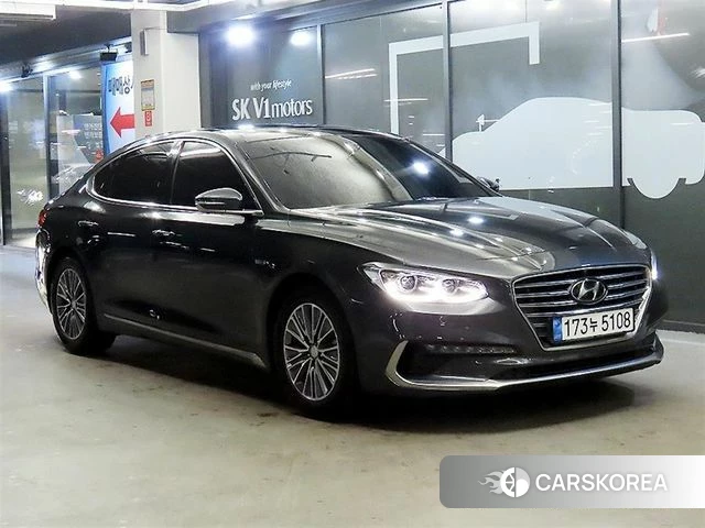 Hyundai Grandeur IG Hybrid 2019 Черный из Кореи