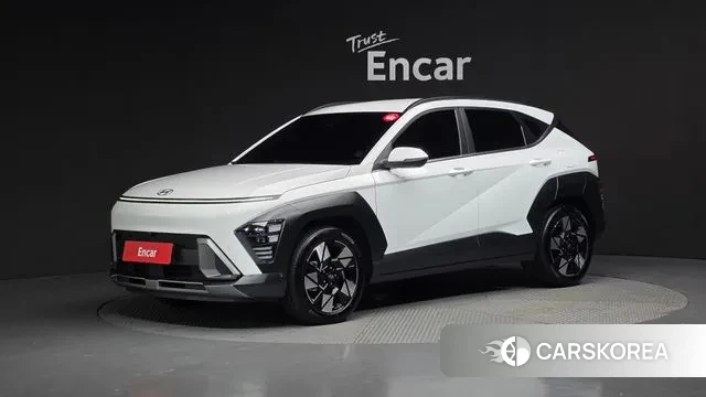 Hyundai Kona Hybrid (SX2) 2023 Белый из Кореи