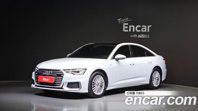 Audi A6 (C8) 2020 Белый из Кореи
