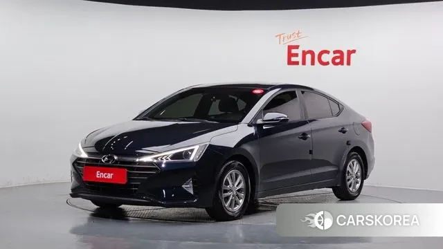 Hyundai The New Avante AD 2018 Синий из Кореи