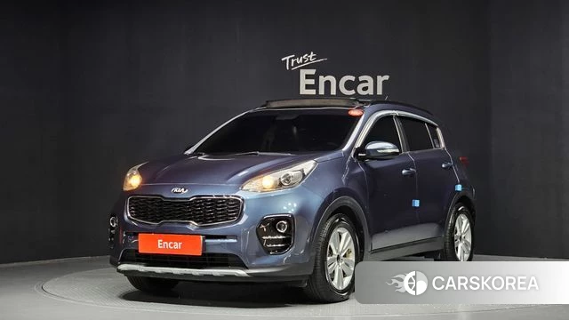 Kia Sportage 4th Generation 2018 Синий из Кореи