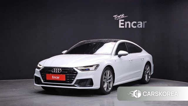 Audi A7 (4K) 2021 Белый из Кореи