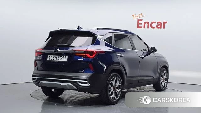Kia Seltos 2019 Синий из Кореи