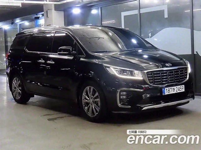 Kia The New Carnival 2019 Черный из Кореи