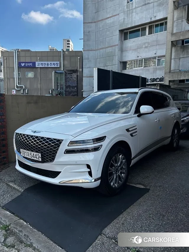 Genesis GV80 2021 Белый из Кореи