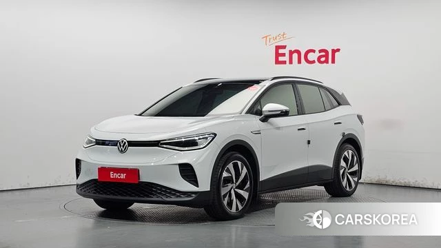 Volkswagen ID.4 2023 Белый из Кореи