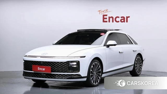Hyundai Grandeur Hybrid (GN7) 2024 Белый из Кореи