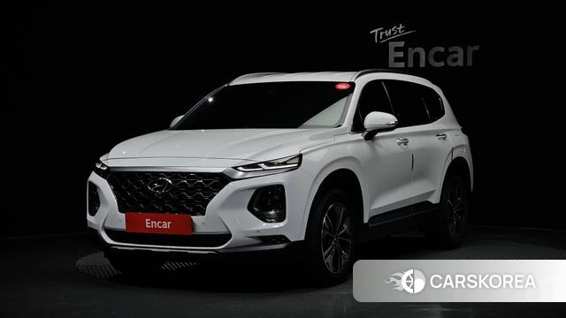 Hyundai Santa Fe TM 2020 Белый из Кореи