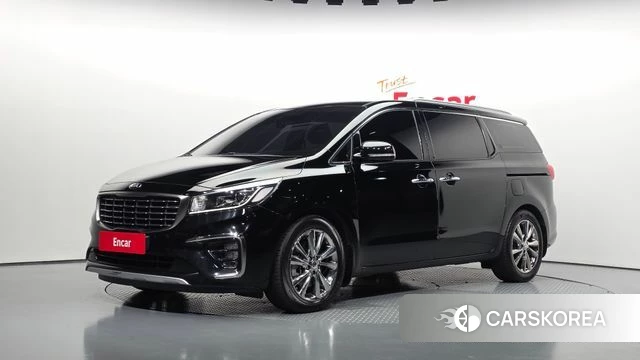 Kia The New Carnival 2018 Черный из Кореи