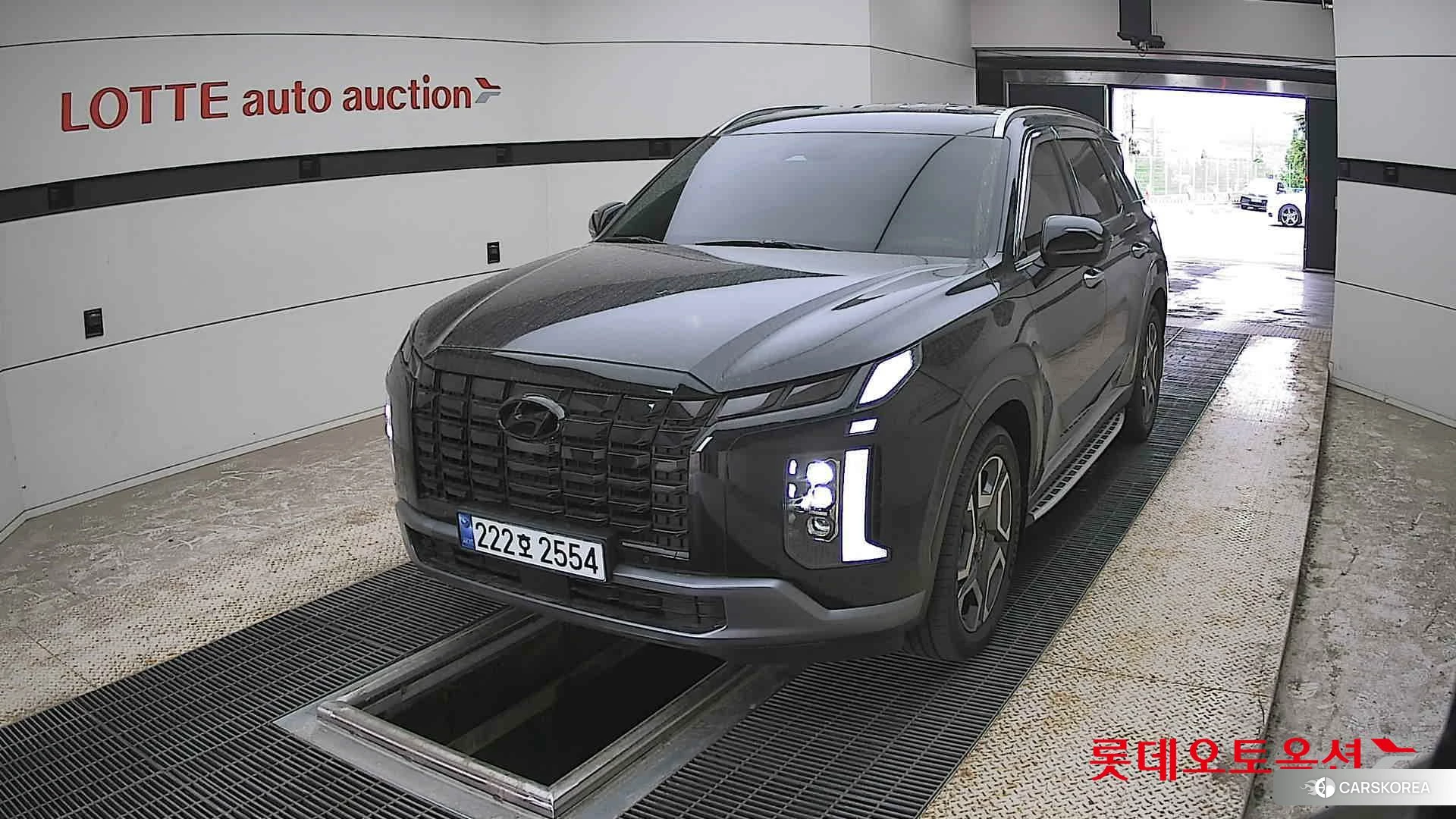 Hyundai Palisade 2024 Abyss Black Pearl из Кореи