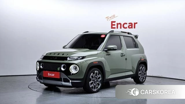 Hyundai Casper 2022 Зеленый из Кореи