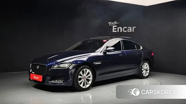 Jaguar XF (X260) 2018 Синий из Кореи