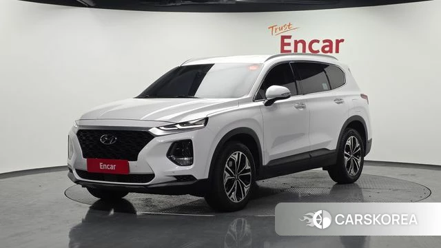 Hyundai Santa Fe TM 2019 Белый из Кореи