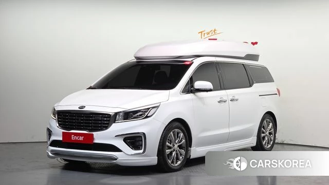 Kia The New Carnival 2020 Белый из Кореи